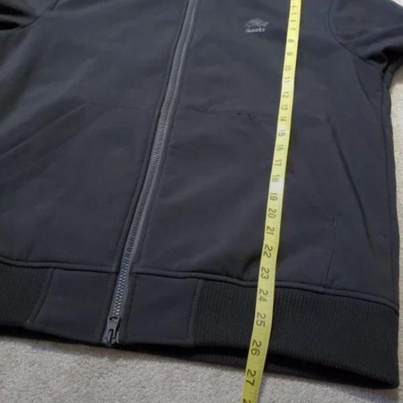 ROOTS / M / Men Softshell Water & Wind Repellent Mid-Weight Hooded Bomber Jacket - Picture 9 of 10